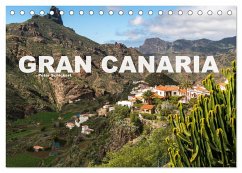 Gran Canaria (Tischkalender 2025 DIN A5 quer), CALVENDO Monatskalender