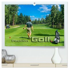 Passion Golf (hochwertiger Premium Wandkalender 2025 DIN A2 quer), Kunstdruck in Hochglanz