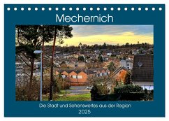 Mechernich - Die Stadt und Sehenswertes aus der Region (Tischkalender 2025 DIN A5 quer), CALVENDO Monatskalender