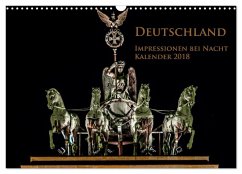 Deutschland Impressionen bei Nacht (Wandkalender 2025 DIN A3 quer), CALVENDO Monatskalender