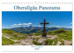 Oberallgäu Panorama (Wandkalender 2025 DIN A4 quer), CALVENDO Monatskalender - Calvendo;Allgöwer, Walter G.