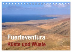 Fuerteventura - Küste und Wüste (Tischkalender 2025 DIN A5 quer), CALVENDO Monatskalender