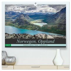 Norwegen, Oppland (hochwertiger Premium Wandkalender 2025 DIN A2 quer), Kunstdruck in Hochglanz - Calvendo;Brehm (www.frankolor.de), Frank