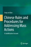 Chinese Rules and Procedures for Addressing Mass Actions