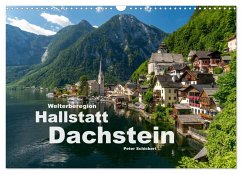 Welterberegion Hallstatt Dachstein (Wandkalender 2025 DIN A3 quer), CALVENDO Monatskalender