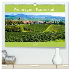 Weinregion Kaiserstuhl (hochwertiger Premium Wandkalender 2025 DIN A2 quer), Kunstdruck in Hochglanz - Calvendo;Voigt, Tanja