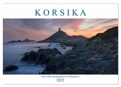 Korsika, das wilde Inselparadies im Mittelmeer (Wandkalender 2025 DIN A2 quer), CALVENDO Monatskalender