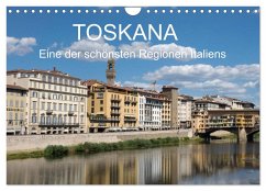 Toskana - eine der schönsten Regionen Italiens (Wandkalender 2025 DIN A4 quer), CALVENDO Monatskalender - Calvendo;Teuber, wolfgang