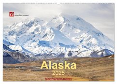 Alaska 2025 - faszinierend anders (Wandkalender 2025 DIN A2 quer), CALVENDO Monatskalender