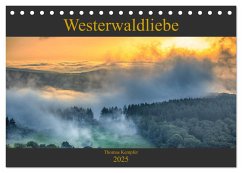 Westerwaldliebe (Tischkalender 2025 DIN A5 quer), CALVENDO Monatskalender - Calvendo;Kempfer, Thomas