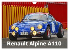 Renault Alpine A110 (Wandkalender 2025 DIN A4 quer), CALVENDO Monatskalender