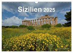 Sizilien 2025 (Wandkalender 2025 DIN A3 quer), CALVENDO Monatskalender