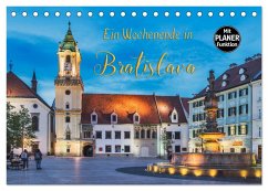 Ein Wochenende in Bratislava (Tischkalender 2025 DIN A5 quer), CALVENDO Monatskalender - Calvendo;Kirsch, Gunter