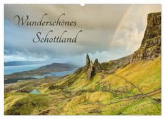 Wunderschönes Schottland (Wandkalender 2025 DIN A2 quer), CALVENDO Monatskalender