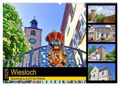 Wiesloch - Spaziergang durch die Altstadt (Wandkalender 2025 DIN A2 quer), CALVENDO Monatskalender
