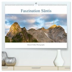 Faszination Säntis (hochwertiger Premium Wandkalender 2025 DIN A2 quer), Kunstdruck in Hochglanz