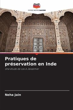 Pratiques de préservation en Inde - Jain, Neha