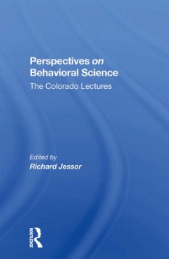 Cover Perspectives On Behavioral Science