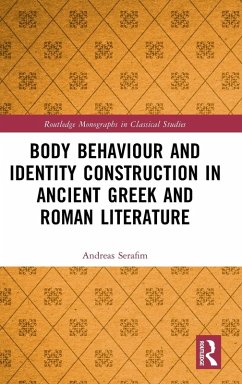 Cover Body Behaviour and Identity Construction in Ancient Greek and Roman Literature
