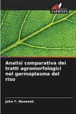 Analisi comparativa dei tratti agromorfologici nel germoplasma del riso