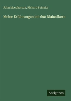 Cover Meine Erfahrungen bei 600 Diabetikern