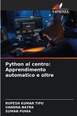 Python al centro: Apprendimento automatico e oltre
