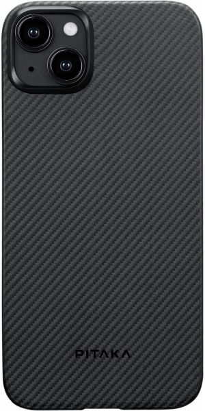 Pitaka MagEZ Case 4 600D for iPhone 15 Plus Black/Grey Twill Pitaka MagEZ Case 4 600D for iPhone 15 Plus Black/Grey Twill