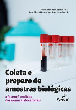 Cover Coleta e preparo de amostras biológicas (eBook, ePUB)