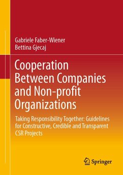 Cooperation Between Companies and Non-profit Organizations (eBook, PDF) - Faber-Wiener, Gabriele; Gjecaj, Bettina
