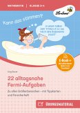 22 alltagsnahe Fermi-Aufgaben für Klasse 3-4 (eBook, PDF)