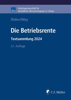 Die Betriebsrente (eBook, PDF) - Huber, Brigitte; May, Judith