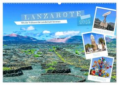 Lanzarote - Wo die Vulkane die Landschaft formten (Wandkalender 2025 DIN A2 quer), CALVENDO Monatskalender
