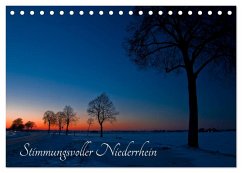Stimmungsvoller Niederrhein (Tischkalender 2025 DIN A5 quer), CALVENDO Monatskalender