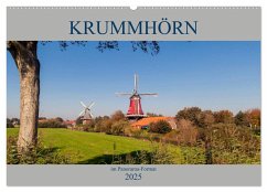 Krummhörn im Panorama-Format (Wandkalender 2025 DIN A2 quer), CALVENDO Monatskalender