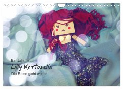 Ein Jahr mit Lilly Kartonella - Die Reise geht weiter (Wandkalender 2025 DIN A4 quer), CALVENDO Monatskalender
