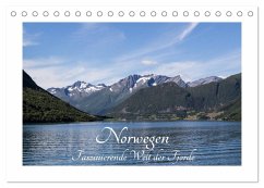 Norwegen - Faszinierende Welt der Fjorde (Tischkalender 2025 DIN A5 quer), CALVENDO Monatskalender