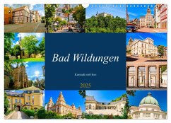 Bad Wildungen, Kurstadt mit Herz (Wandkalender 2025 DIN A3 quer), CALVENDO Monatskalender