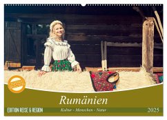 Rumänien Kultur - Menschen - Natur (Wandkalender 2025 DIN A2 quer), CALVENDO Monatskalender