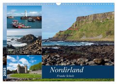 Nordirlands Highlights (Wandkalender 2025 DIN A3 quer), CALVENDO Monatskalender