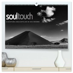 Soultouch - Schwarzweiß Landschaften, die die Seele berühren (hochwertiger Premium Wandkalender 2025 DIN A2 quer), Kunstdruck in Hochglanz