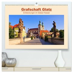 Grafschaft Glatz - Entdeckungen im Glatzer Kessel (hochwertiger Premium Wandkalender 2025 DIN A2 quer), Kunstdruck in Hochglanz