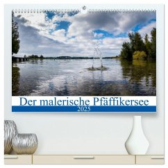 Der malerische Pfäffikersee (hochwertiger Premium Wandkalender 2025 DIN A2 quer), Kunstdruck in Hochglanz - Calvendo;Kropf, Anna