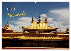 Tibet Momente (Wandkalender 2025 DIN A2 quer), CALVENDO Monatskalender