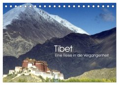 Tibet - Eine Reise in die Vergangenheit (Tischkalender 2025 DIN A5 quer), CALVENDO Monatskalender