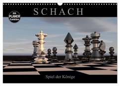 SCHACH - Spiel der Könige (Wandkalender 2025 DIN A3 quer), CALVENDO Monatskalender