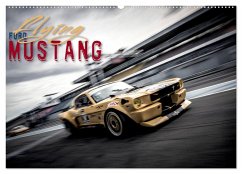 Flying Ford Mustang (Wandkalender 2025 DIN A2 quer), CALVENDO Monatskalender - Calvendo;Hinrichs, Johann