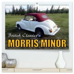 British Classics - Morris Minor (hochwertiger Premium Wandkalender 2025 DIN A2 quer), Kunstdruck in Hochglanz