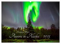 Aurora in Alaska (Wandkalender 2025 DIN A2 quer), CALVENDO Monatskalender