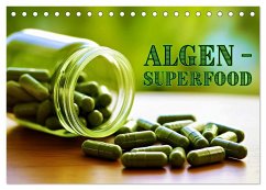 Algen - Superfood (Tischkalender 2025 DIN A5 quer), CALVENDO Monatskalender - Calvendo;Michel, Susan