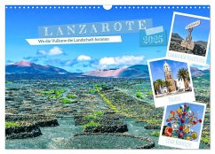 Lanzarote - Wo die Vulkane die Landschaft formten (Wandkalender 2025 DIN A3 quer), CALVENDO Monatskalender - Calvendo;Meyer, Dieter